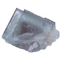 Fluorite bleue cristal brut