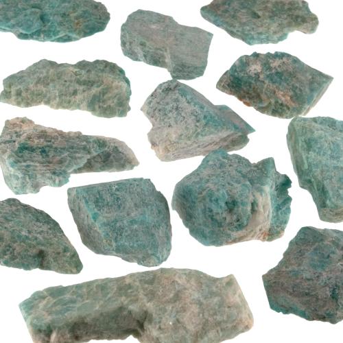 Amazonite fragment cristallisé