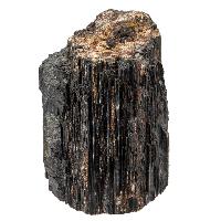 Tourmaline noire fibreuse grand cristal brut