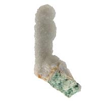 Cristal de roche stalactiforme