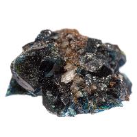 Lazulite groupe de cristaux bruts