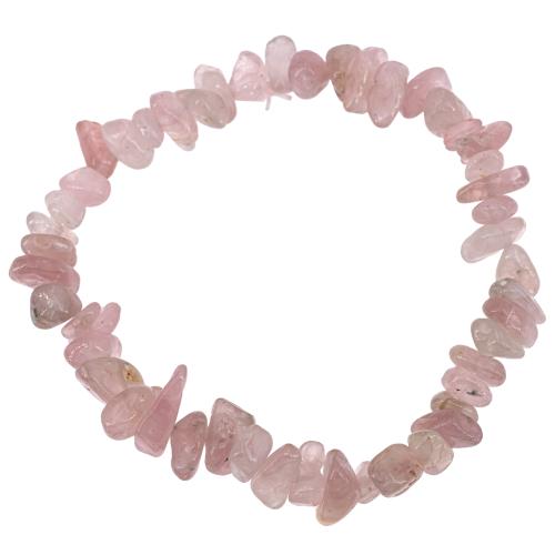 Bracelet quartz rose perle baroque