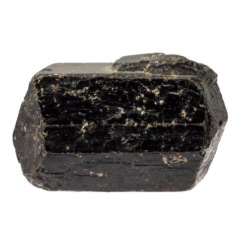 Tourmaline noire biterminée cristal brut