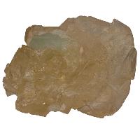 Calcite cristaux bruts avec apophyllite verte