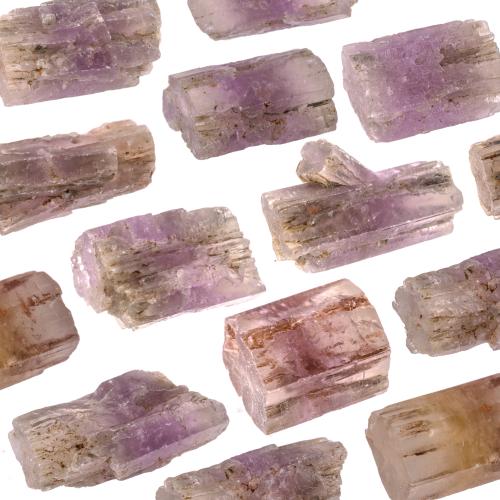 Aragonite violette cristal brut