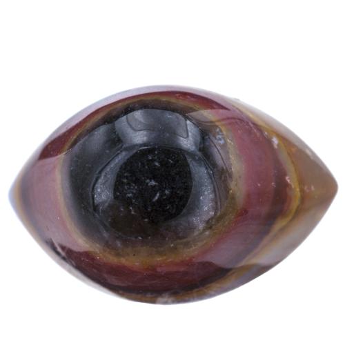 Oeil de Shiva, œil brun iris noir