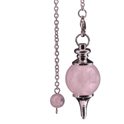 Pendule quartz rose sphère "sephoroton"