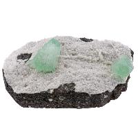 Apophyllite verte cristaux bruts