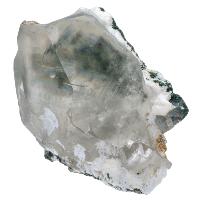 Calcite cristal brut sur mordenite