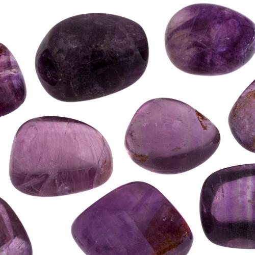 Fluorite violette roulée