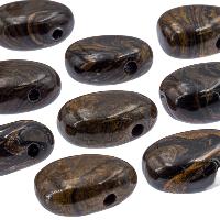 Pendentif stromatolite percée