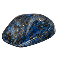 Lapis lazuli roulé d'Afghanistan